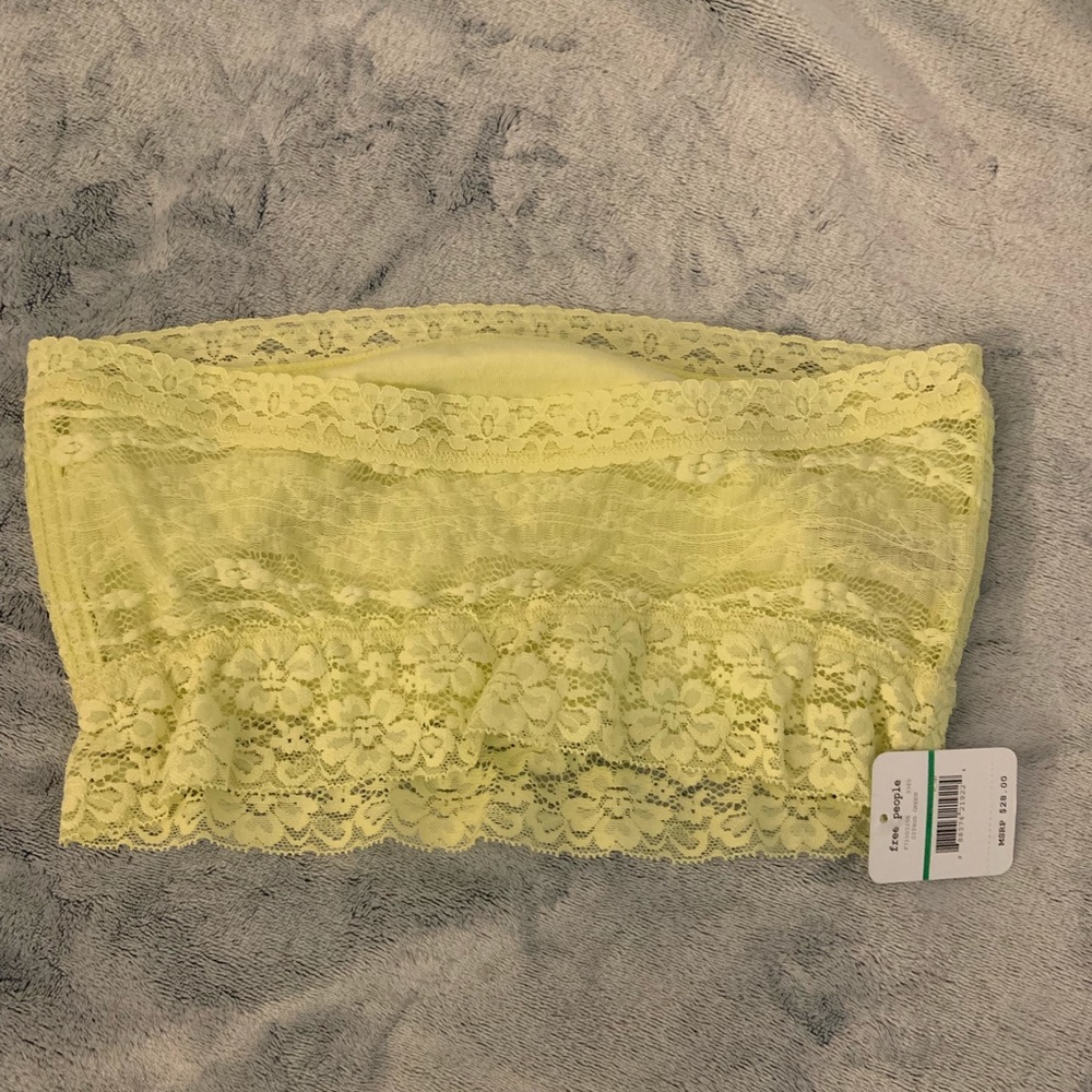 NWT Free people yellow bandeau - Picture 2 of 3